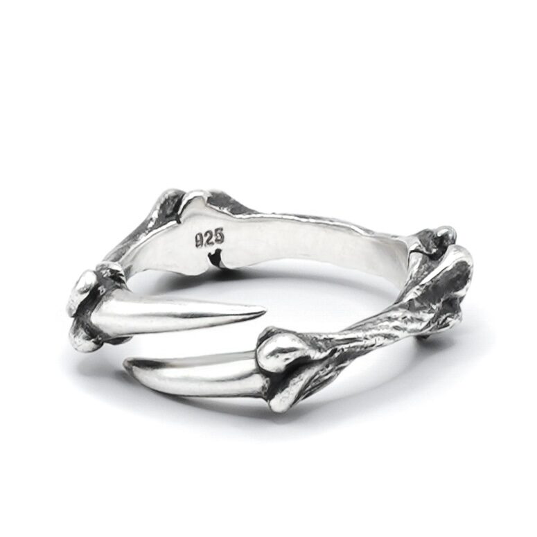 Bone Ring 3 Patinated