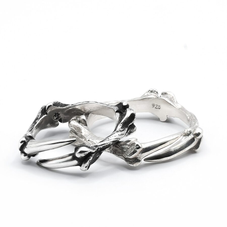 Bone Ring 3 Patinated